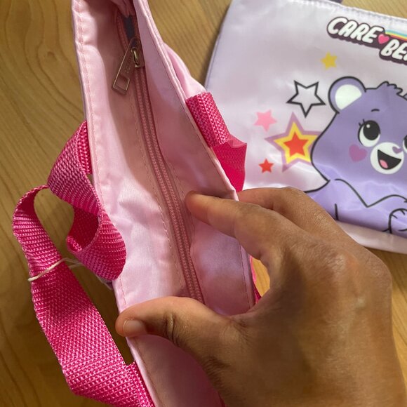 Firm. DISCONTINUED NWT Care Bears Insulated Cooler Bags. Lunch Pail Miniso Totes - Picture 5 of 9